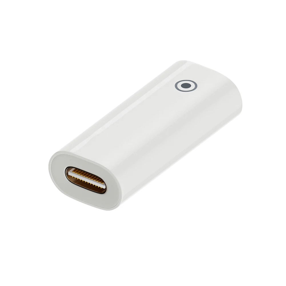 Female To Female Stylus Tablet Charging Adapter 8 Pin To Type-C/8 Pin Mini Touch Stylus Pen Power Connector for Appl