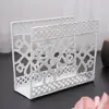 Hollow Napkin Holder Paper Towel Dispenser Tissue Rack Party Dining Table Decor 3