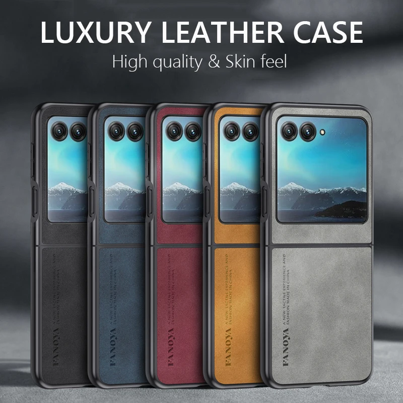 Premium Retro Leather-Style Shockproof Silicone Matte Case