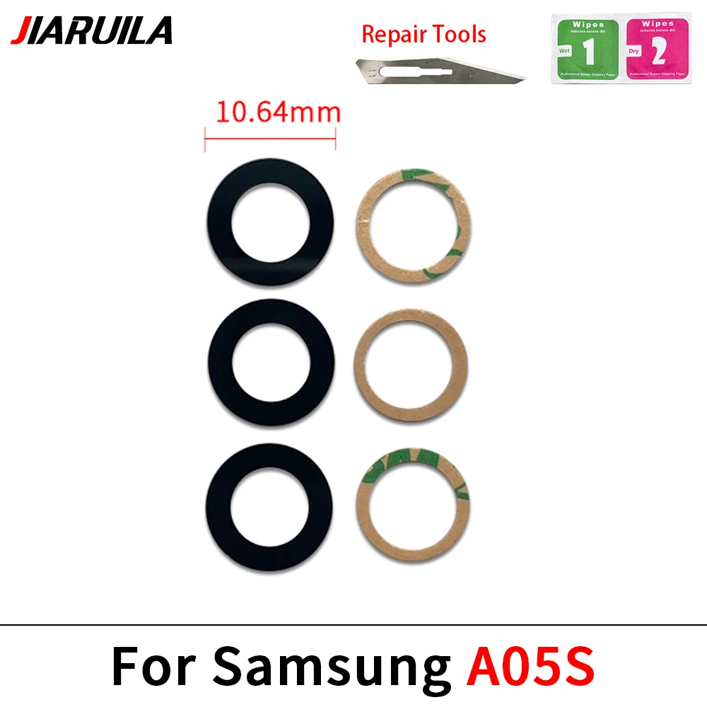 Premium Rear Camera Glass Lens Replacement with Adhesive