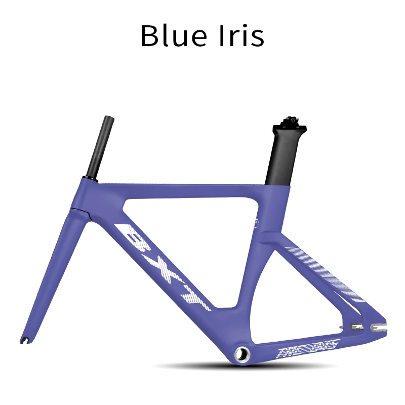 Bxtカーボントラックフレームカーボンbsa繊維レース追跡バイクフレーム