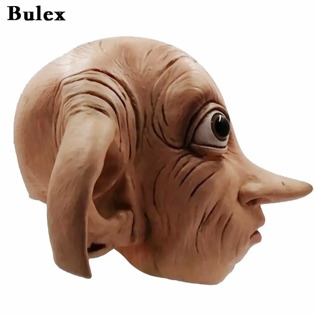 Cafele Cosplay Dobby Elfin Latex Mask Animal Style Halloween Horror Mask Carnival Costume Full Face Props