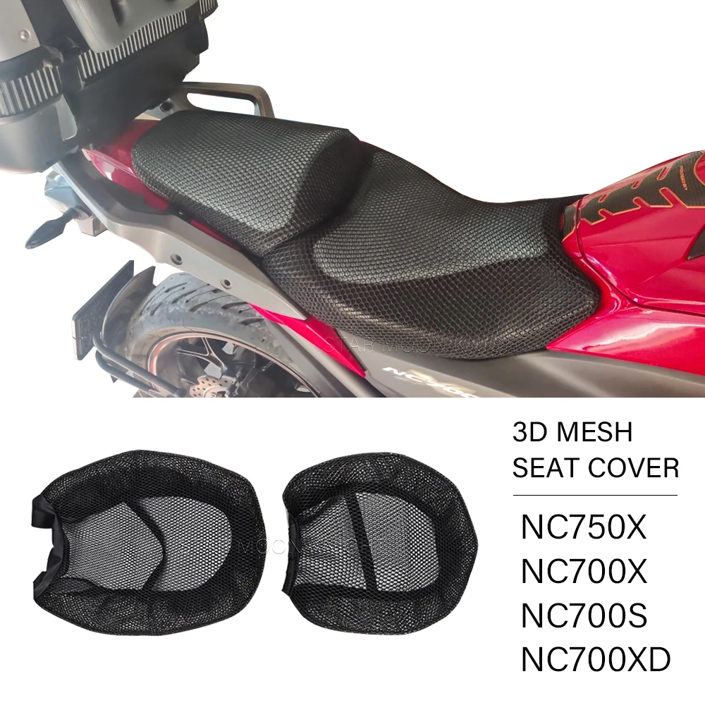 Honda NC700S NC700X NC750X Anti-Slip 3D Mesh Fabric Breathable