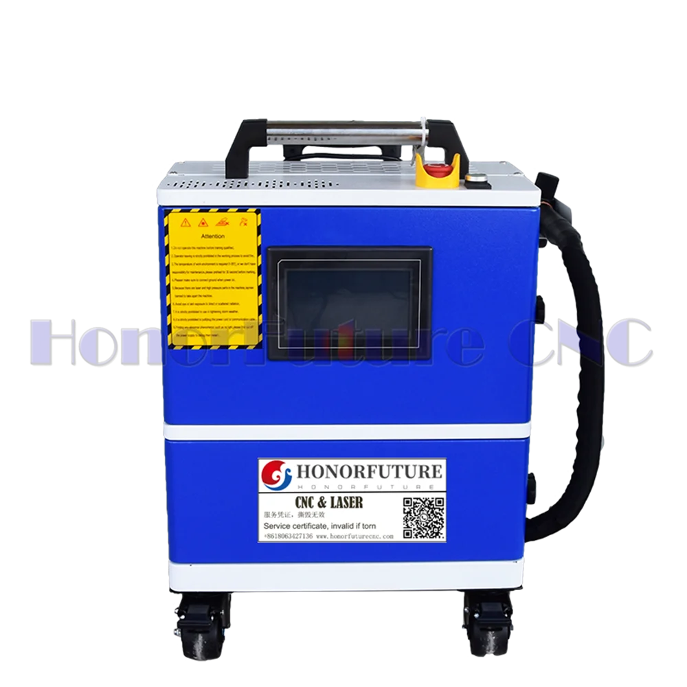 

Hote Sale 100W 200W 300W 500W Rolley Case Jpt Pulse Laser Cleaning Machine Rust Removal Price