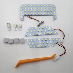 Enhanced Car Interior LED Dome and Trunk Light Kit - White Canbus Bulbs (1set)