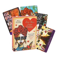 Love Your Inner Goddess Oracle cards 44 deck Tarot English Visions Divination Edition Deck Borad Playing Games 1