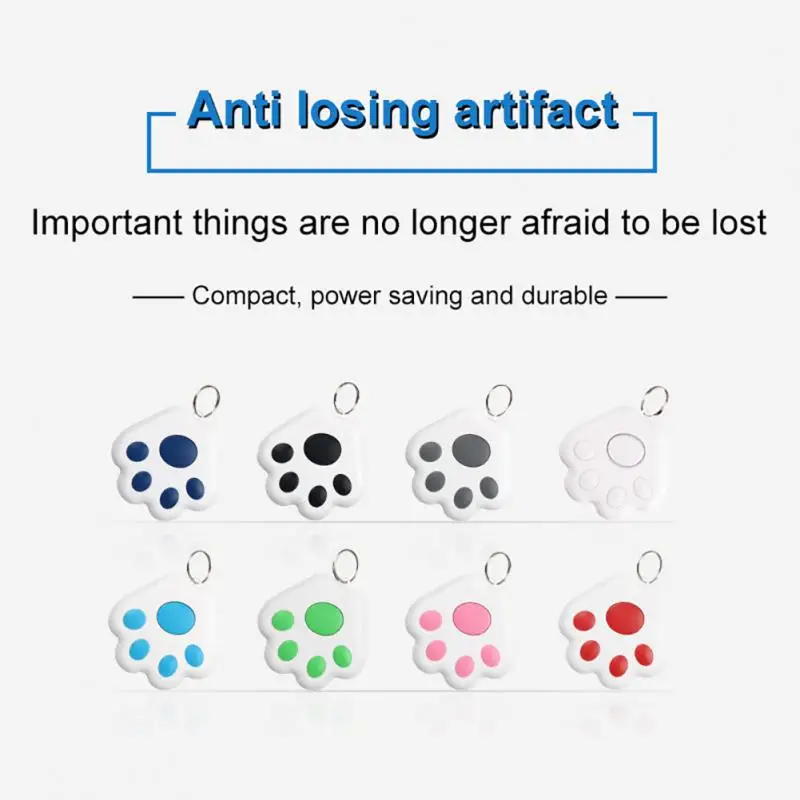 Smart Gps Tracker smart tracker animal tracking collar Antiloss Device Locator Pet Cat Dog Collar Key Chain Tracker Two-way Search Locator Anti Loss Device