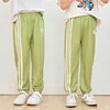 【LF】Kids Jogger Pants 100-150cm Boys Girls Sports Style Trousers Children Anti-Mosquito Long Pants for Spring Summer 3