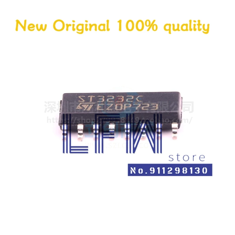 

10pcs/lot ST3232CDR ST3232CD ST3232C ST3232 SOP16 Chipset 100% New&Original In Stock