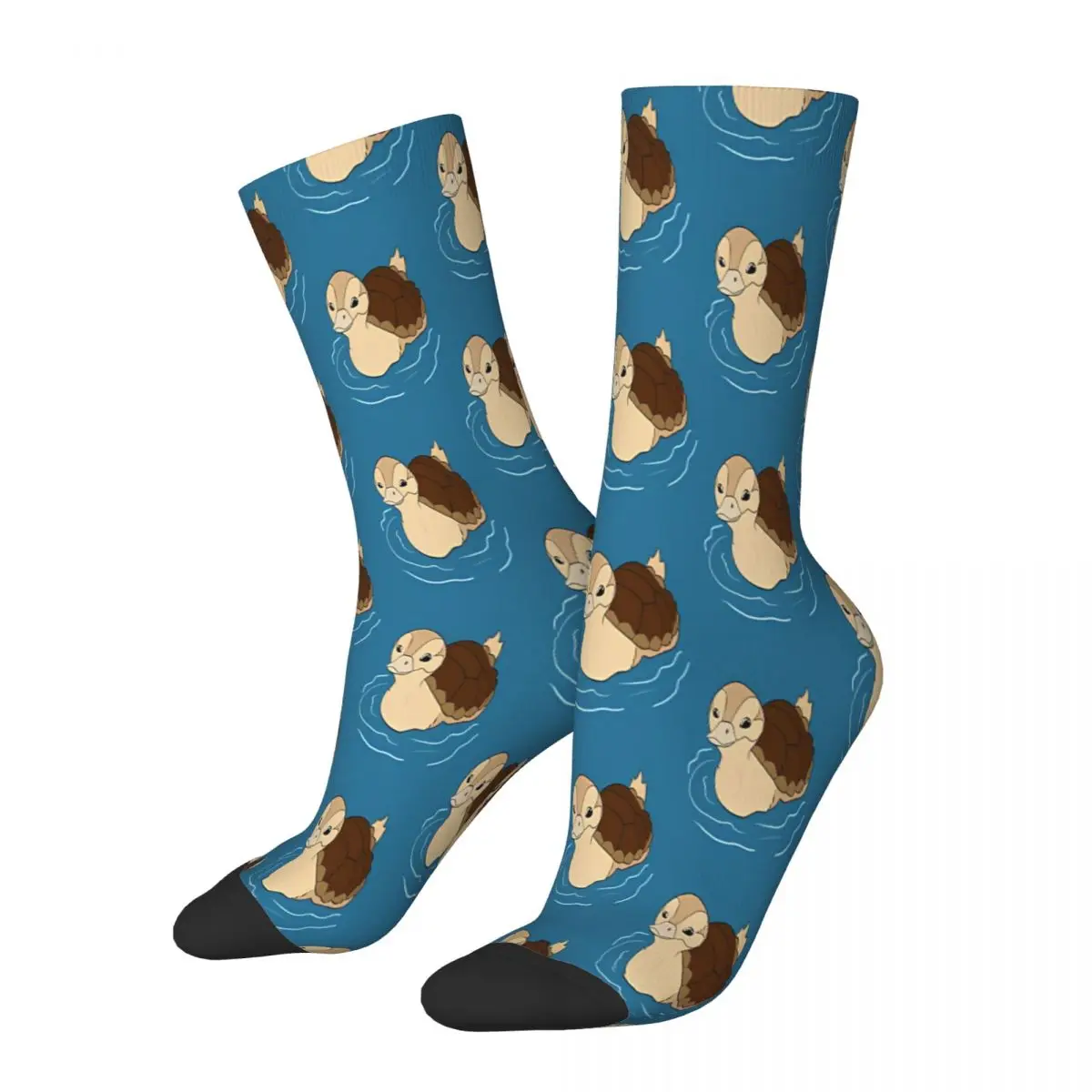 

Turtle Duck Socks Male Mens Women Winter Stockings Printed
