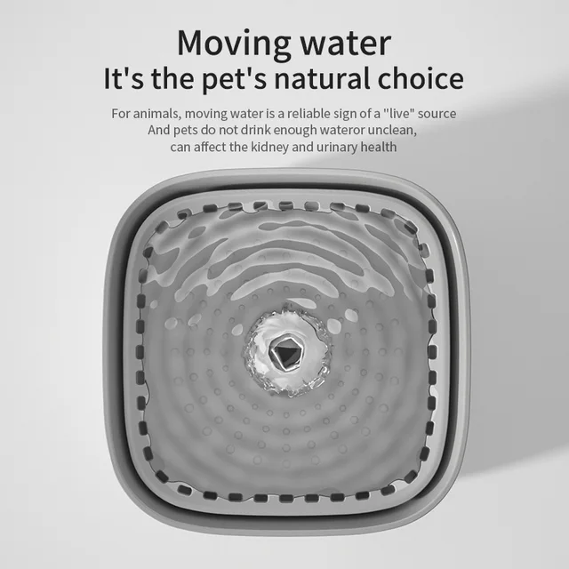 3L Cat Water Fountain Auto Recirculate 5