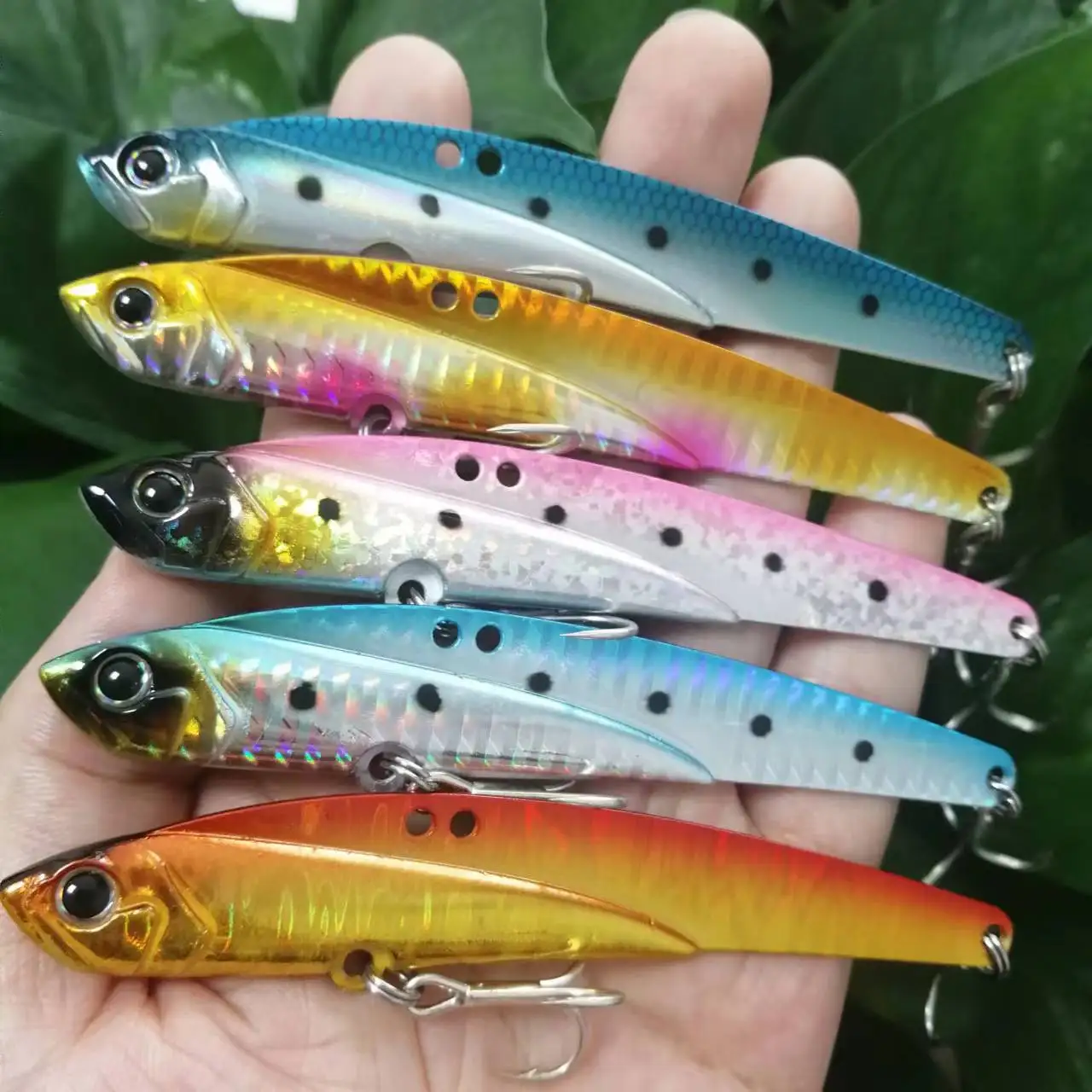 

1Pcs 110mm 45g Sinking VIB Fishing Bait Trout Bass Lure Saltwater Swimbait Metal Jig Wobbler Fishing Pesca Metal Vib Lure 9172