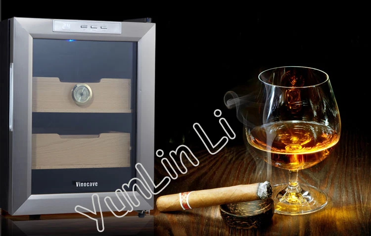 Electronic Cigar Cabinet Constant Temperature Humidity Cigar Cabinet Household Low Noise & Large Capacity SC-12AH