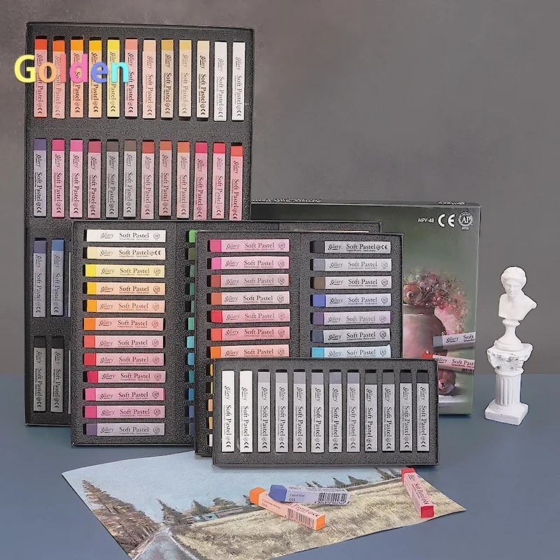 MUNGYO Juego De Pastel Al óleo Para Artistas, 72 Colores Vivos En Caja