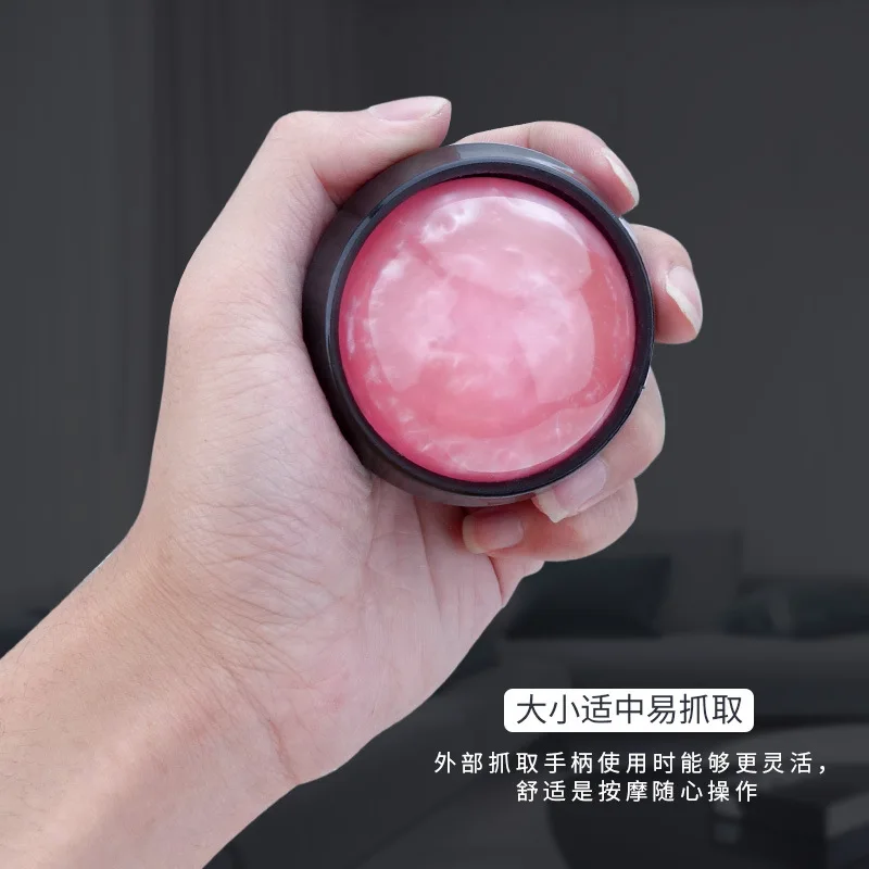 

Massage Ball Self Massage Therapy Handheld Relax Tool Muscle Shoulder Neck Arm Leg Back Foot Full Body Manual Roller Massager