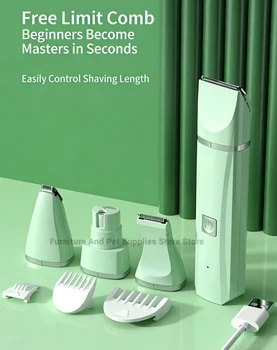 4-in-1 Pet Grooming Kit 9