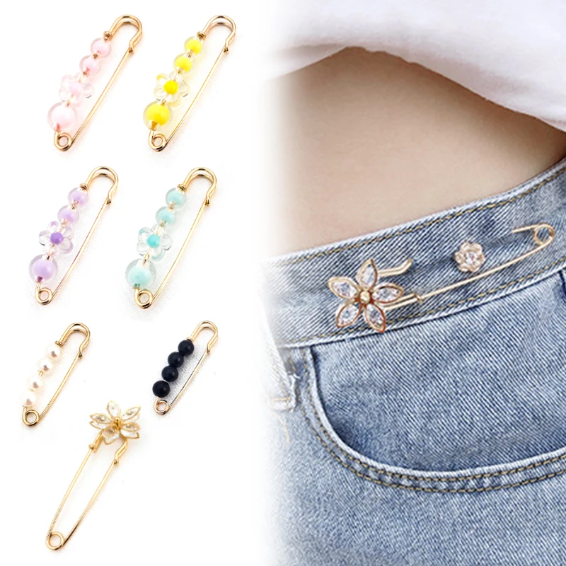 Abnehmbare Metallstifte Verschluss hose Stift versenkbarer Knopf Näh freie Schnallen für Jeans perfekte Passform Reduzieren Sie die Taille