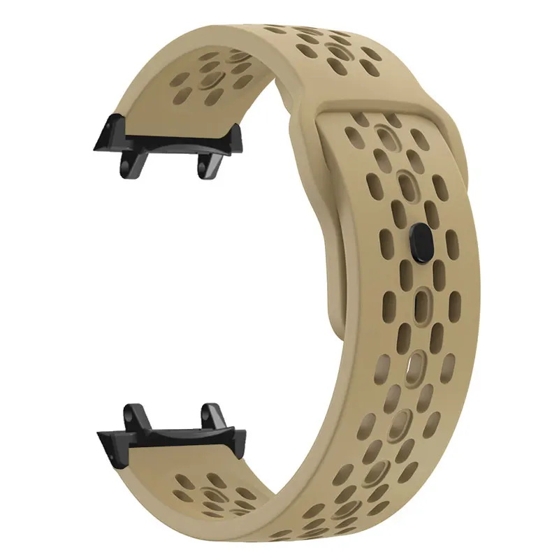 Breathable Sports Silicone Smart Watch Strap Bracelet