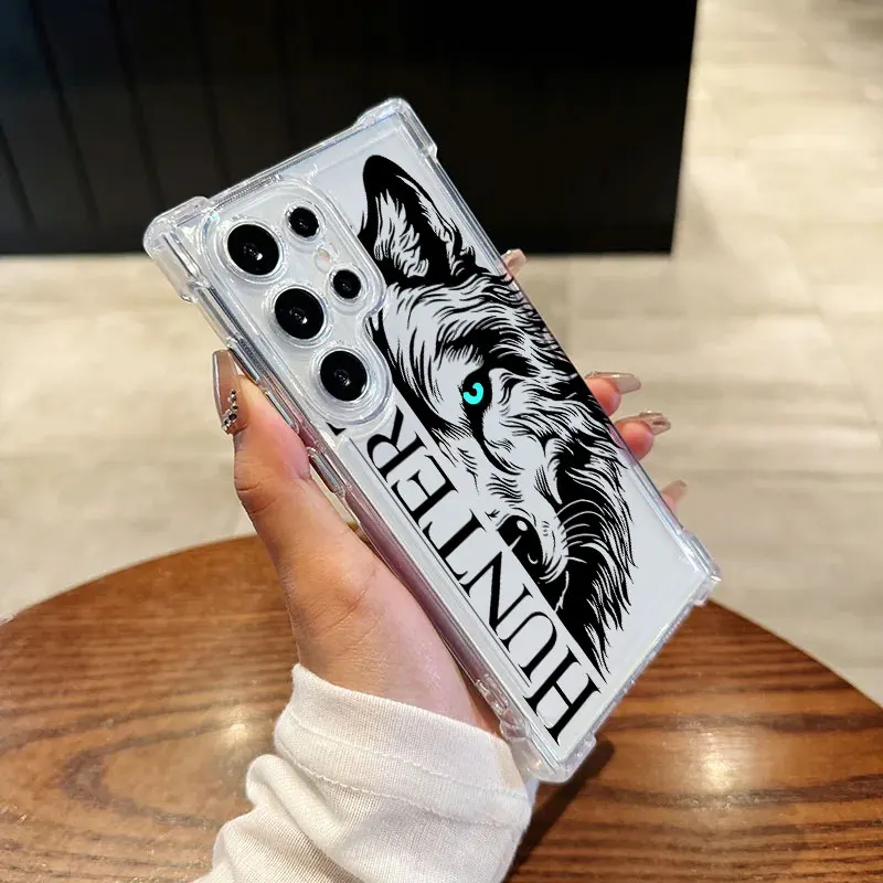 Wildlife-Inspired Soft Clear Phone Case Cover