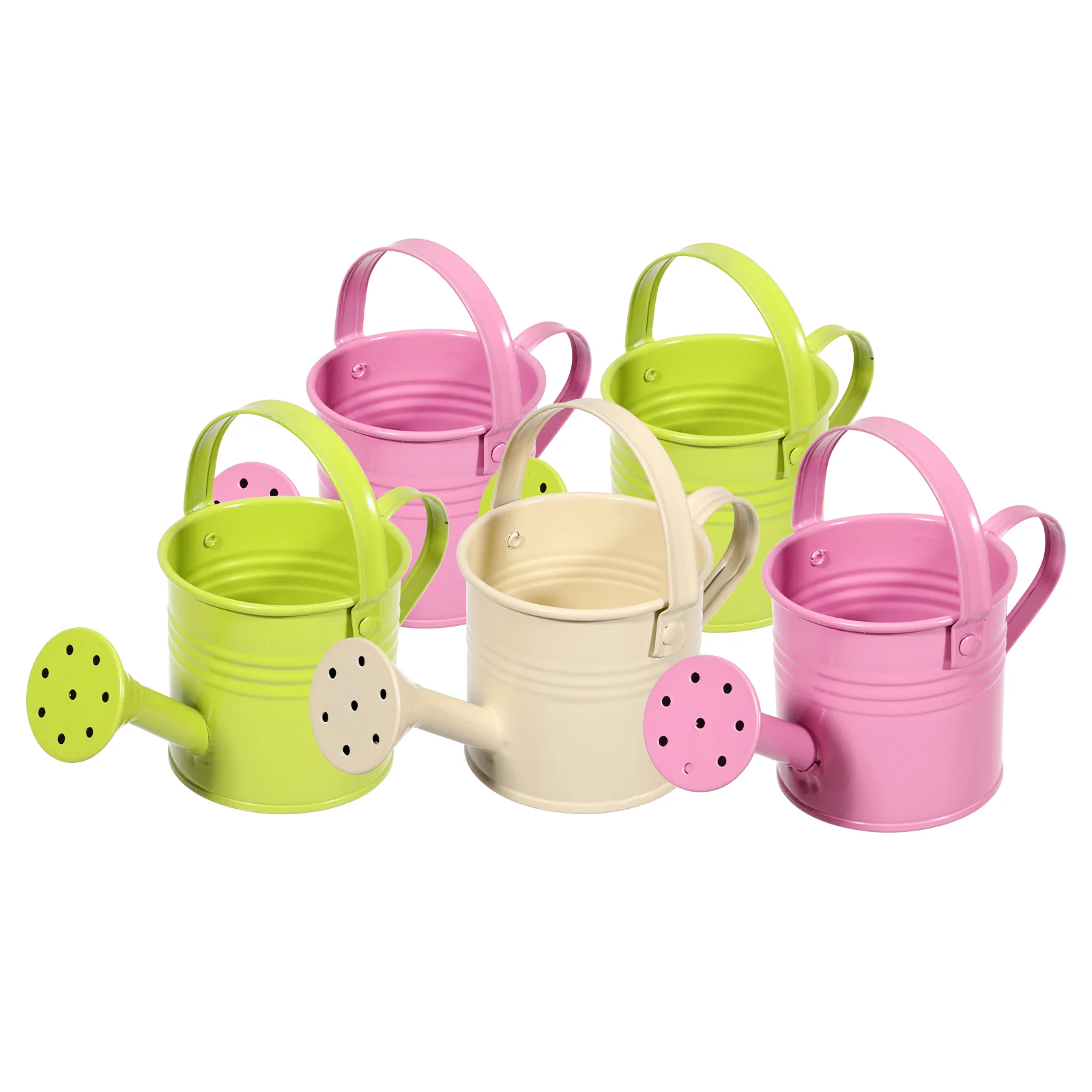 

Creative Watering Tin Simple Watering Pot Durable Iron Sprinkling Kettle Portable Can for Garden Home Plants Flower