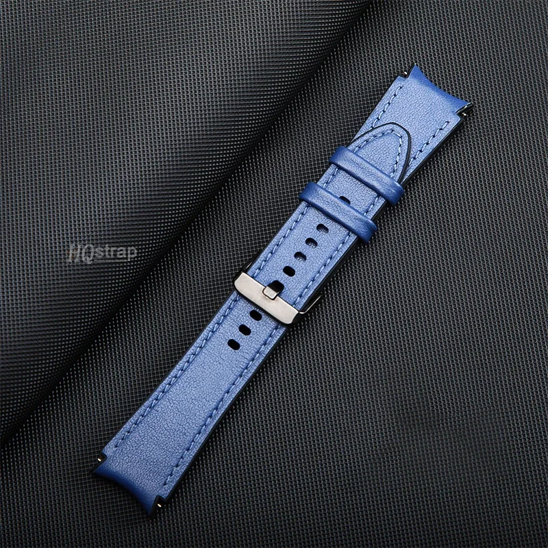 Premium No-Gaps Silicone Leather Watch Strap – Universal Fit