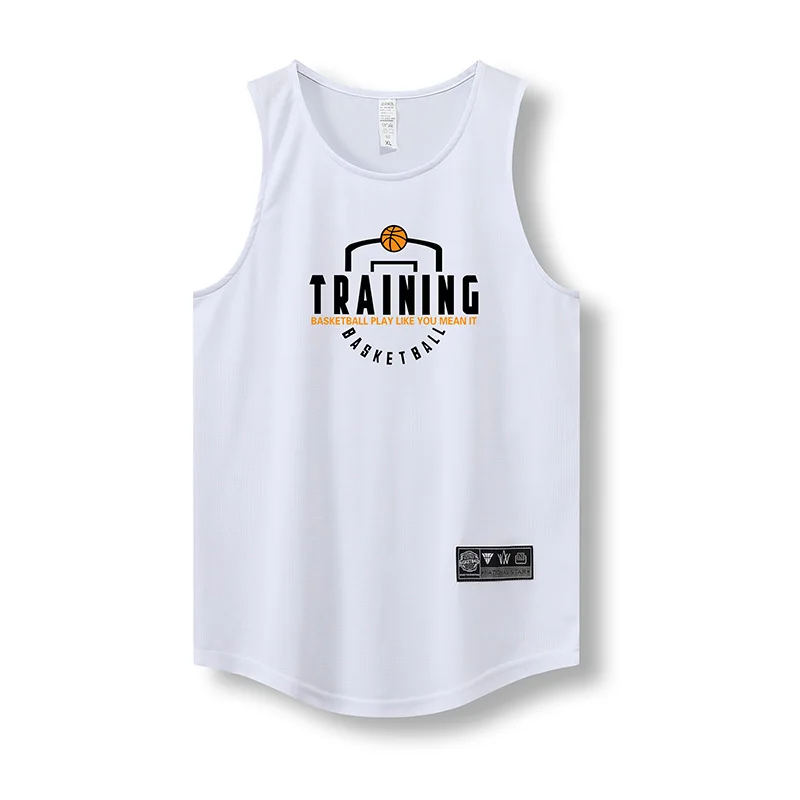 Basketball Hooded Vest Men Shooting Uniform Training T-shirt