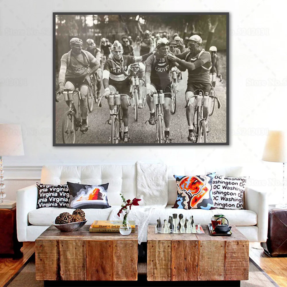 Tour De France Smoking Poster