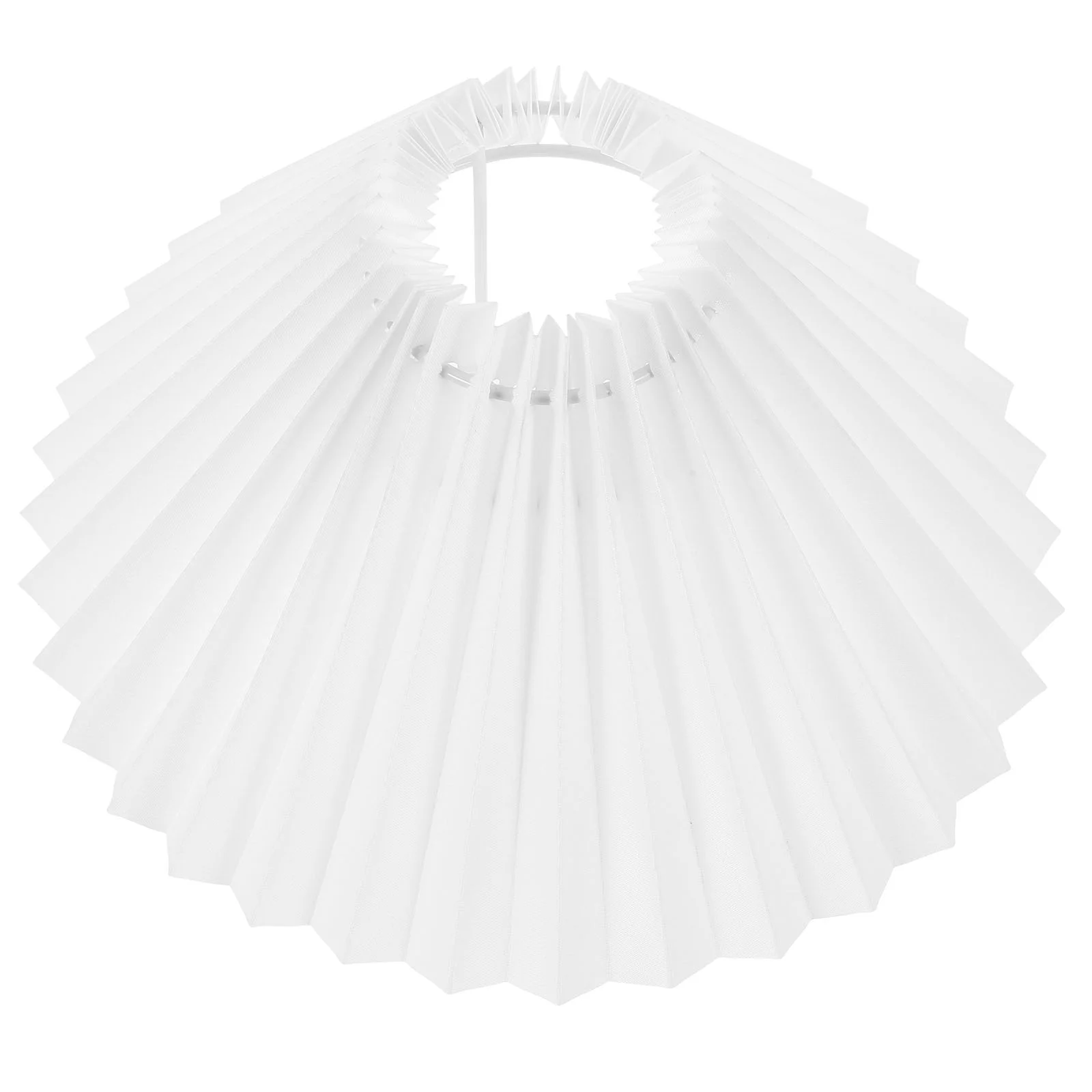 

Desk Lamps Pleated Lampshade Chandelier Shades Branches White Light Cover Table