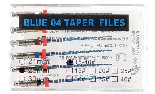 Lime Endodontiche NITI X-PATH 4 File Rotanti Endodontici NITI X-PATH Per Motore Dentale - Cono 02, Lunghezza 25 Mm, Per Canalizzazione Lime Rotative Per Motore - Foto 2