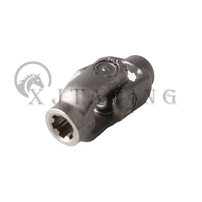 6T 14Mm/17Mm Double D Fosfatazione Universal Steering Ball U Joint Fit For Atv Utv Go Golf Cart Buggy Utility Terrain Vehicle