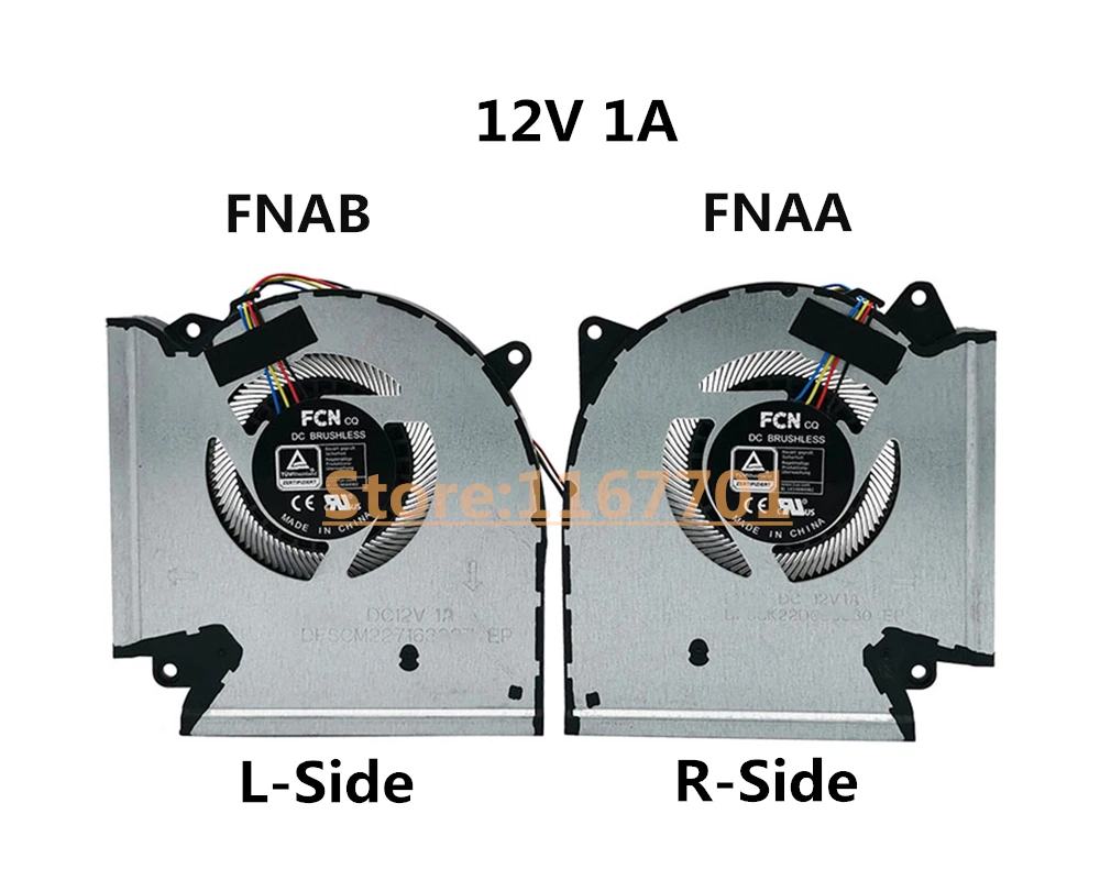 New Original Laptop Cpu/gpu Cooling Fan For Asus Rog Strix Gaming 5