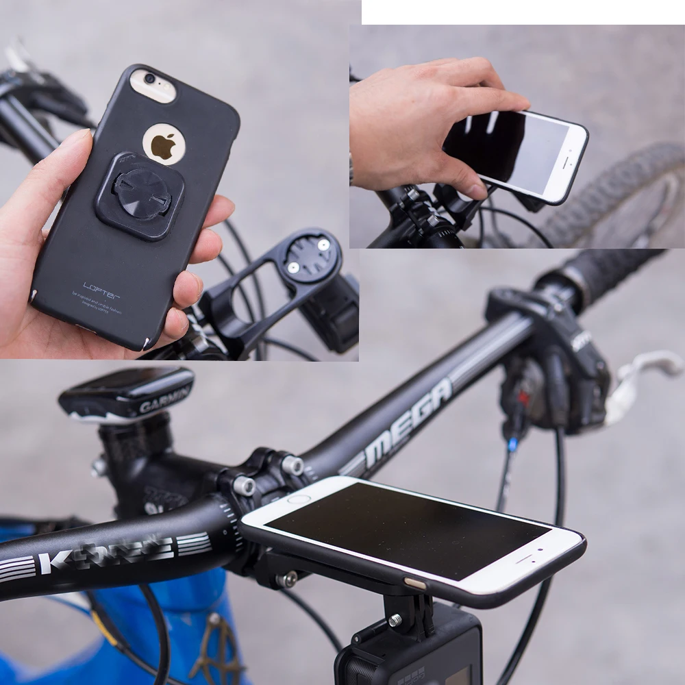 Bicycle Mobile Phone Sticker Mount Holder Riding Strong Adhesive Support Stand Back Button Paste Adapter 2 Pcs for GARMIN ZTTO