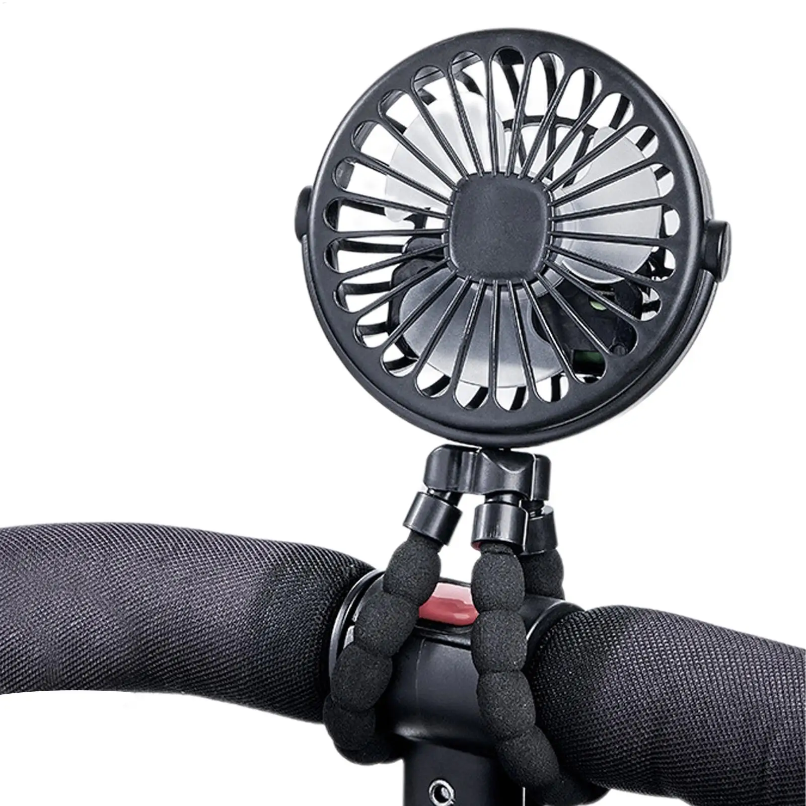 Cart Stroller Fans Portable Outdoor Fan Clip On For Baby USB Rechargeable Handheld Electric Fan For Baby Stroller Fan 3 Speeds