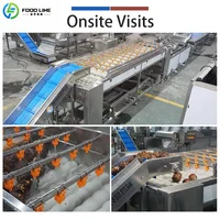 Laveuse à bulles personnalisée de qualité alimentaire pour fruits et légumes avec système de pulvérisation 4