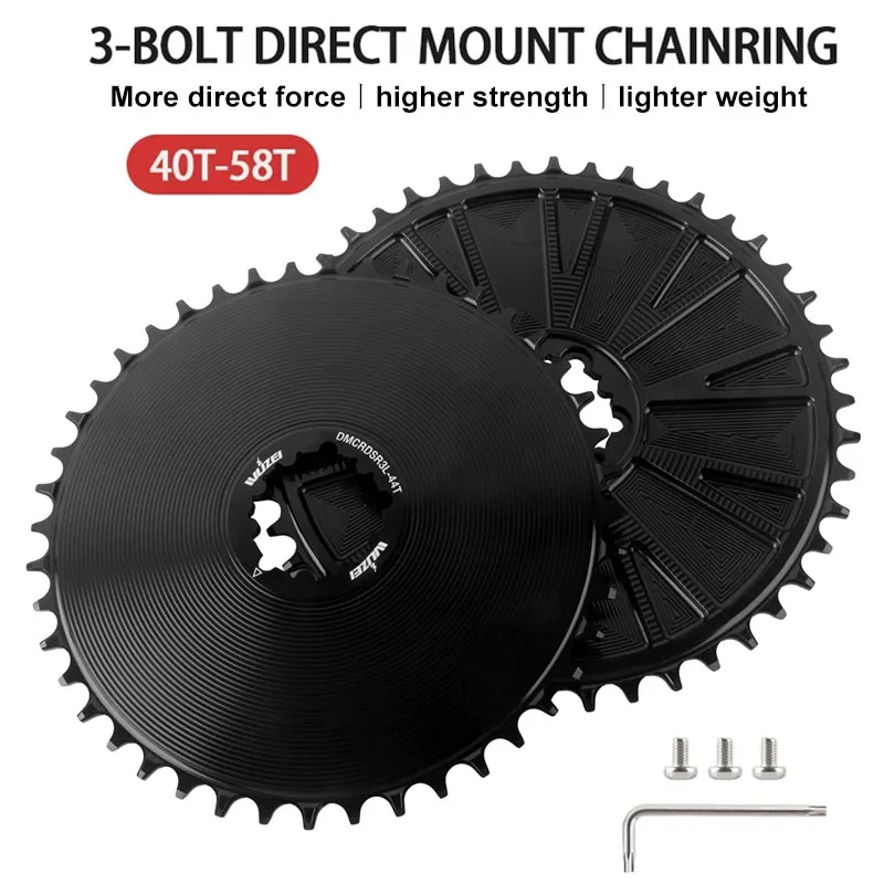 Plateau De Vélo Pliable Large/narrow - 130 BCD - 50 à 58 Dents - Argent - Piste/Routier