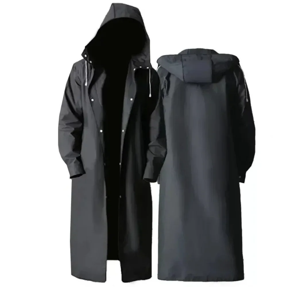 Disposable Raincoat Long Full-body rain-proof men's adult women transparent portable