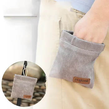 Portable Dog Training Waist Bag Hands Free Pet Treat Pouch Detachable Snack Feed Pocket Pet Poop Bag Dispenser Dogs Accessories 4