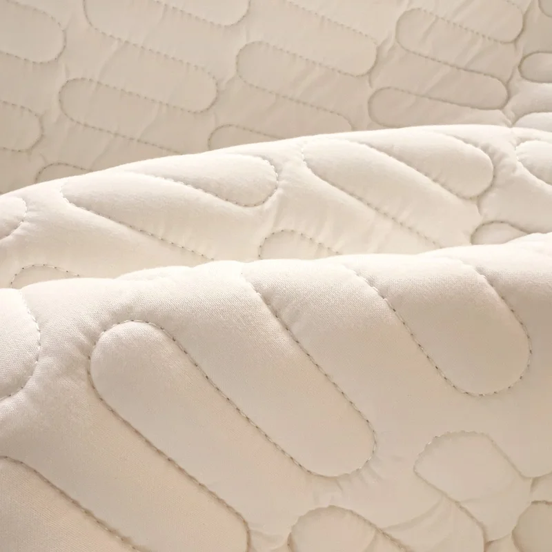 Waterproof Mattress Protector Soft Breathable 100% Waterproof Mattress Pad Cover Soybean Bedspread Durable Non-Slip Bed Cover 4