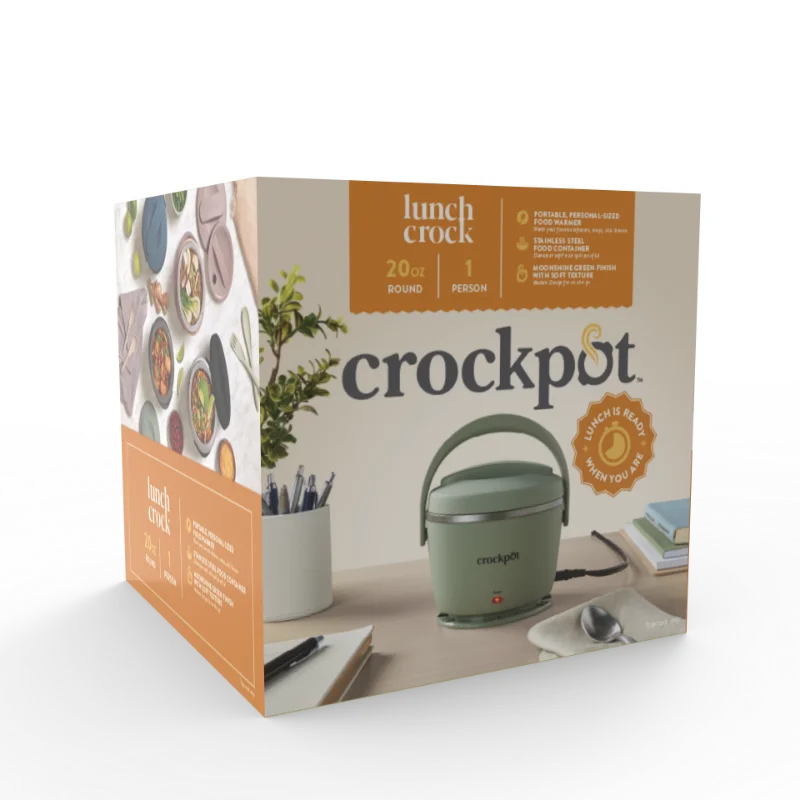 Crockpot Electric Lunch Box, Portable Food Warmer for On the Go 