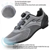 Professional Men Cycling Shoes Road Spd Gray Breathable Mesh Racing Bike Self-Locking Women Cleats Mountain Sneaker Zapatillas 2
