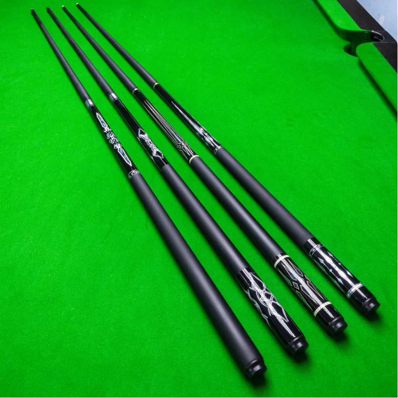 

New style 1/2 section carbon billiard cue taco de billar