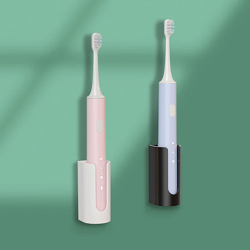 Electric Toothbrush Holder Stand Rack Wall-Mounted Toothbrush Holder Space Saving Bathroom Organizer Accessories 5