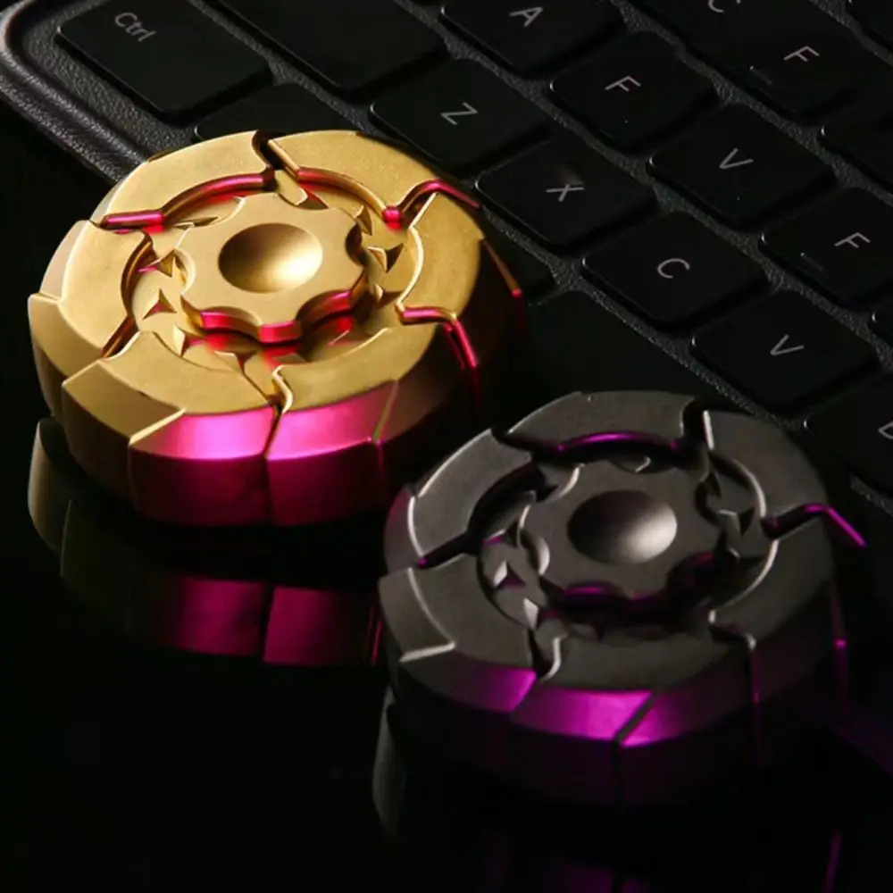 Luminous Luminous Fidget Spinner Rotator Design Silent Bearing Spinning Top Durable 360° Roatating Gyroscope Toy Children's Toy