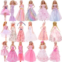 Pop Pink Doll Clothes Set ,Fashion Coat,Pants,Dress, For 11.8 Inch Barbis Dolls&BJD Doll Accesories,Toys For Girl's Gifts 2