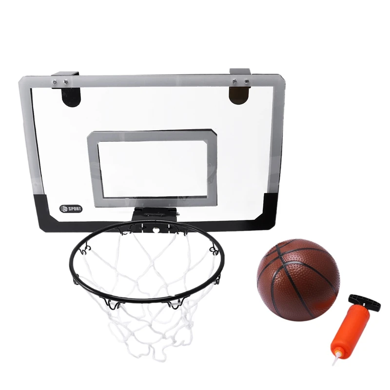Mini Basketball Backboard Hoop Net With Ball For Kids Child Gift