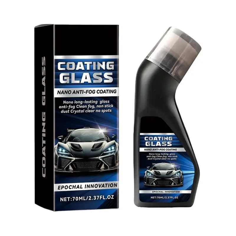 70ml Glass Coating For Windshield Hydrophobic Glass Coating Agent Rainproofing Agent Waterproof Windshield Fog Prevention 2