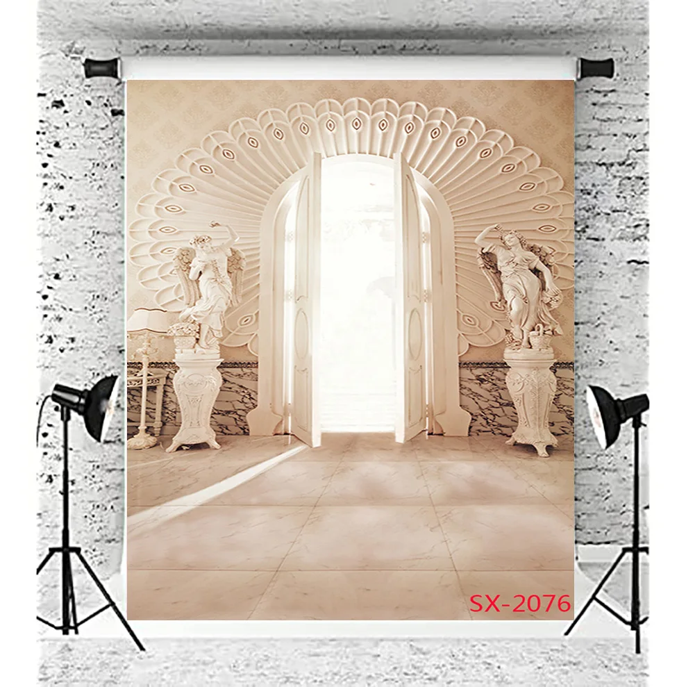 

SHUOZHIKE Valentine's Wedding Dress Landscape Backdrop Beautiful Flower Wall Background Photography Prop XH-01