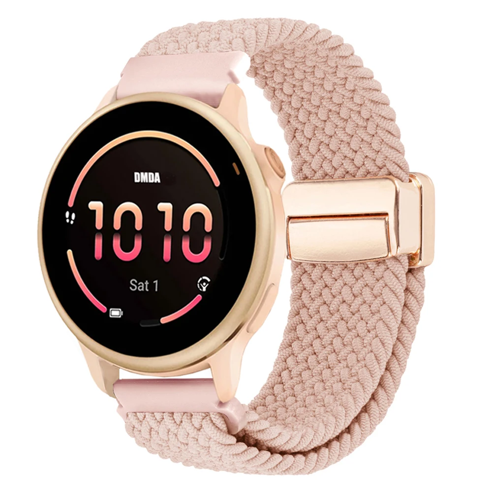 Braided Magnetic Watch Strap, 20mm/22mm, Versatile Fitness Bracelet Band