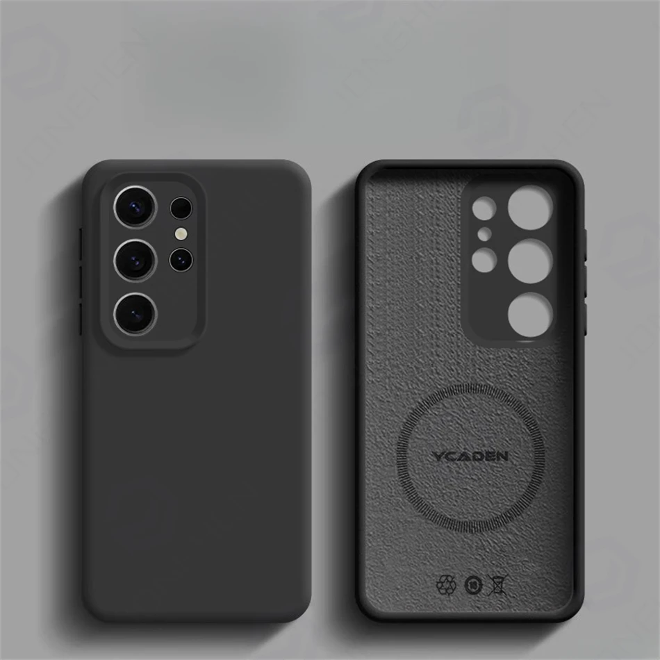 Enhanced Liquid Silicone Magnetic Case with Lens Protection and Shockproof Design