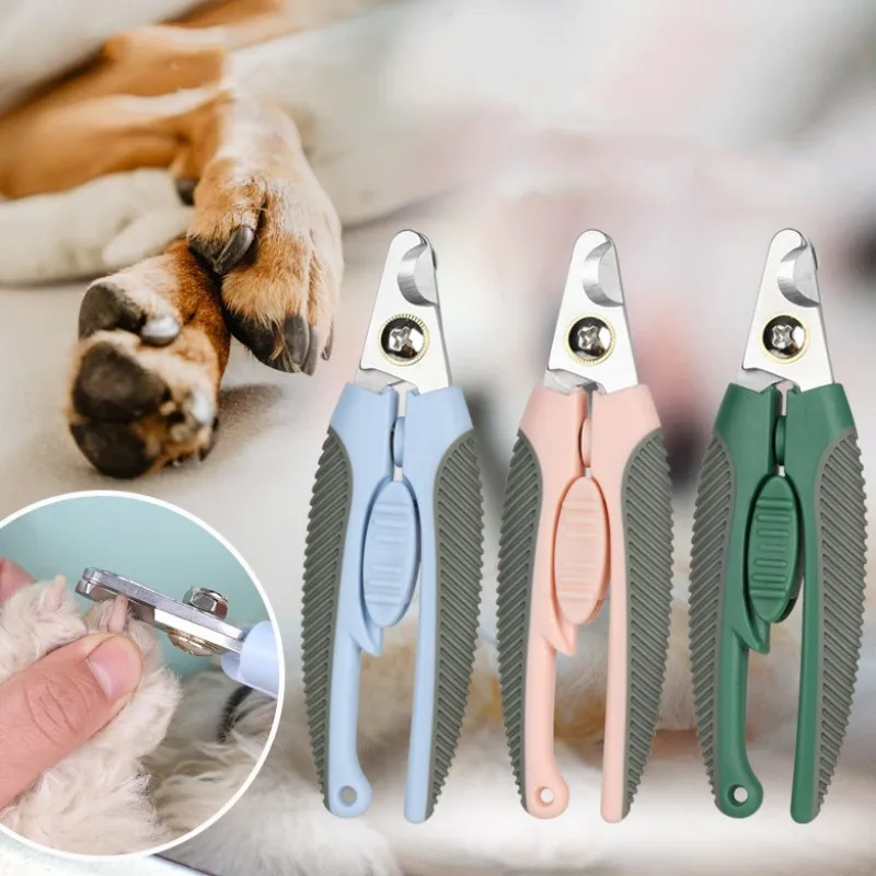 

Dog Nail Clippers Dog Nail Grinder Pet Grooming Stainless Steel Nailclippers for Large Dogs Paw Care Cleaning Tools Pet Products